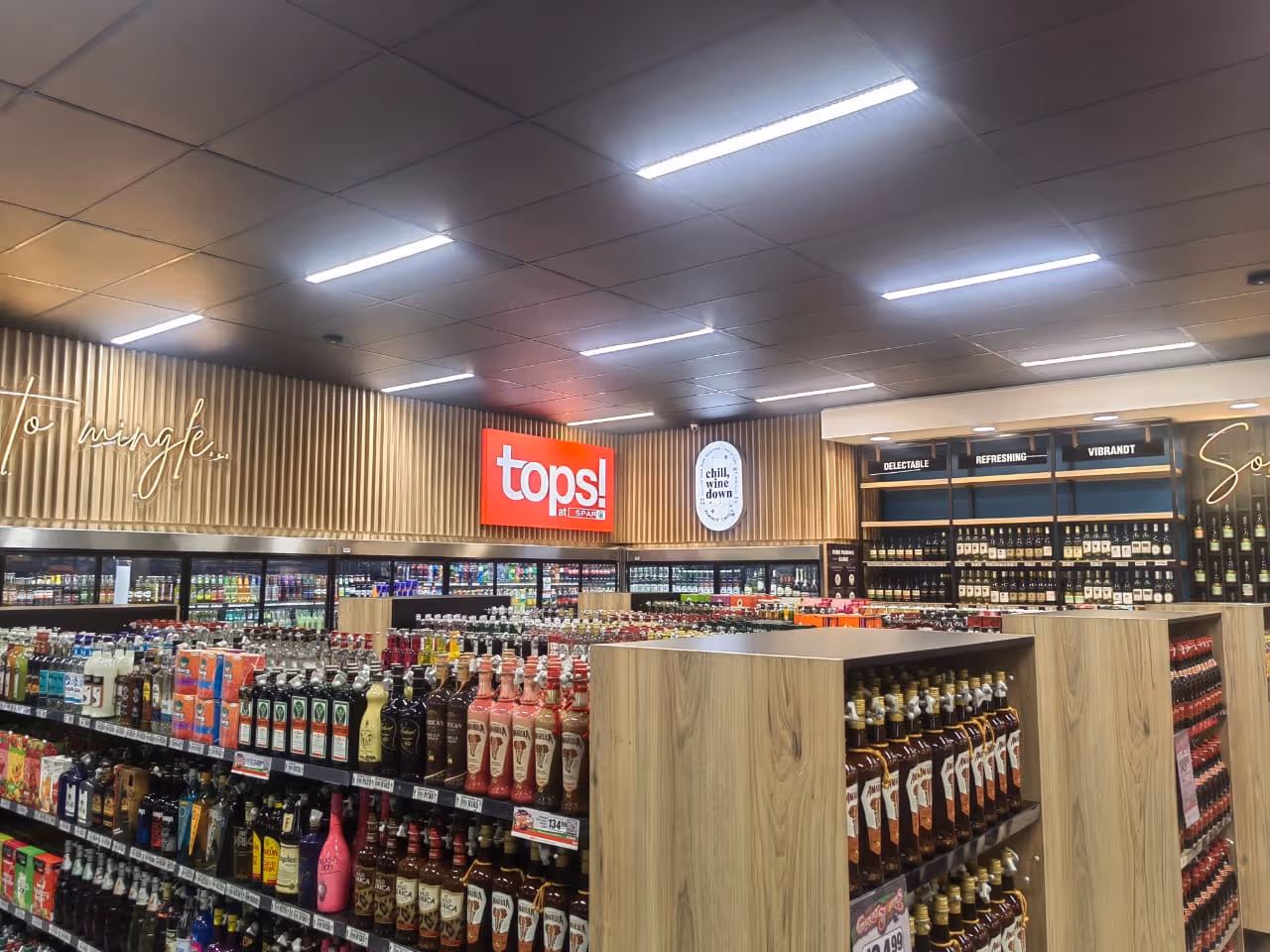 construction inside shop