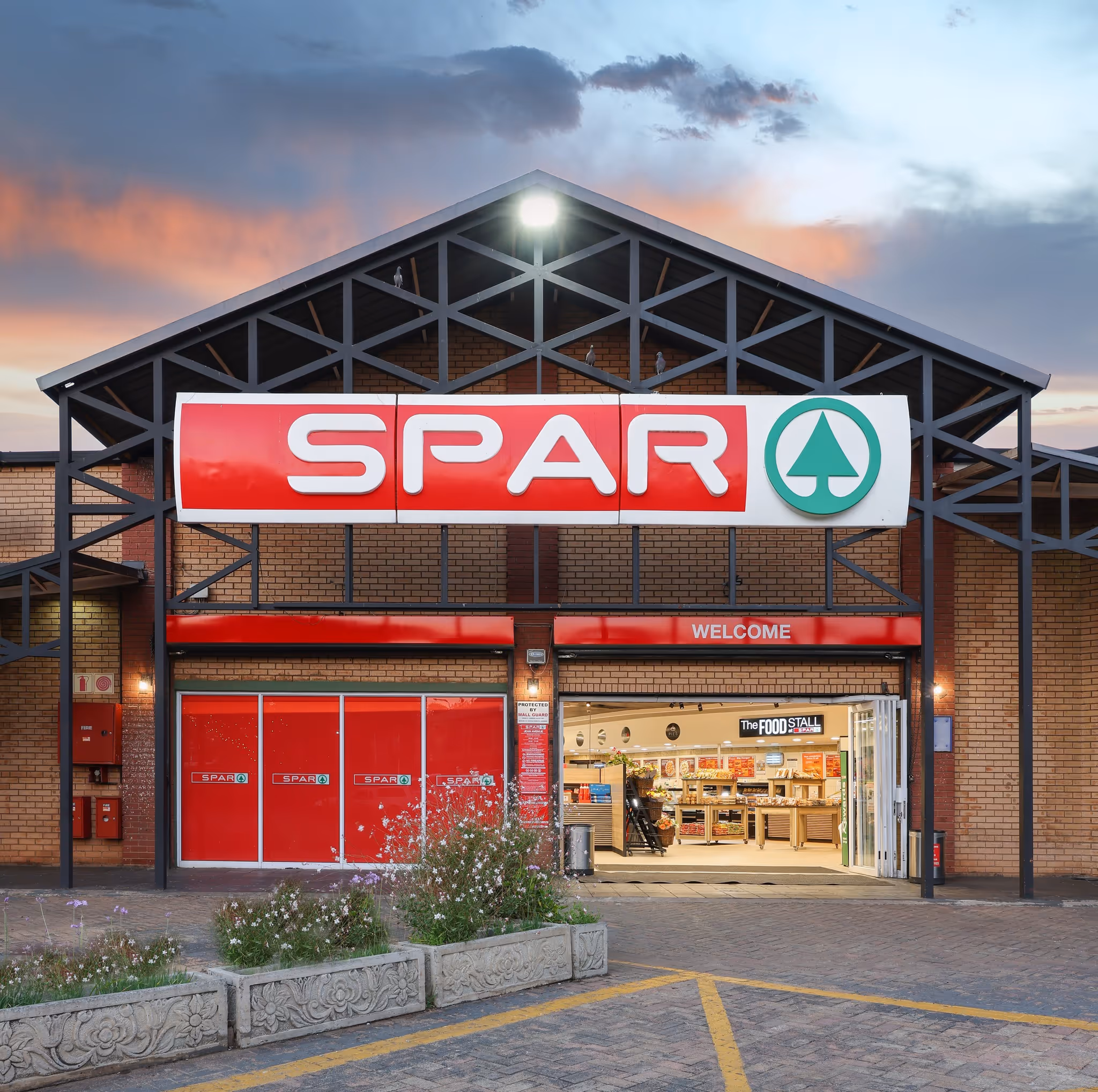 construction inside shop