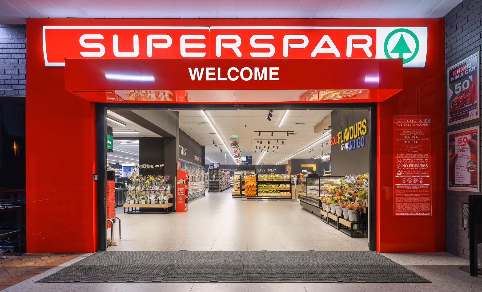 construction inside shop