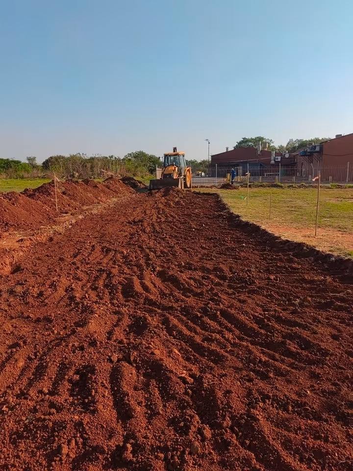 construction inside shop