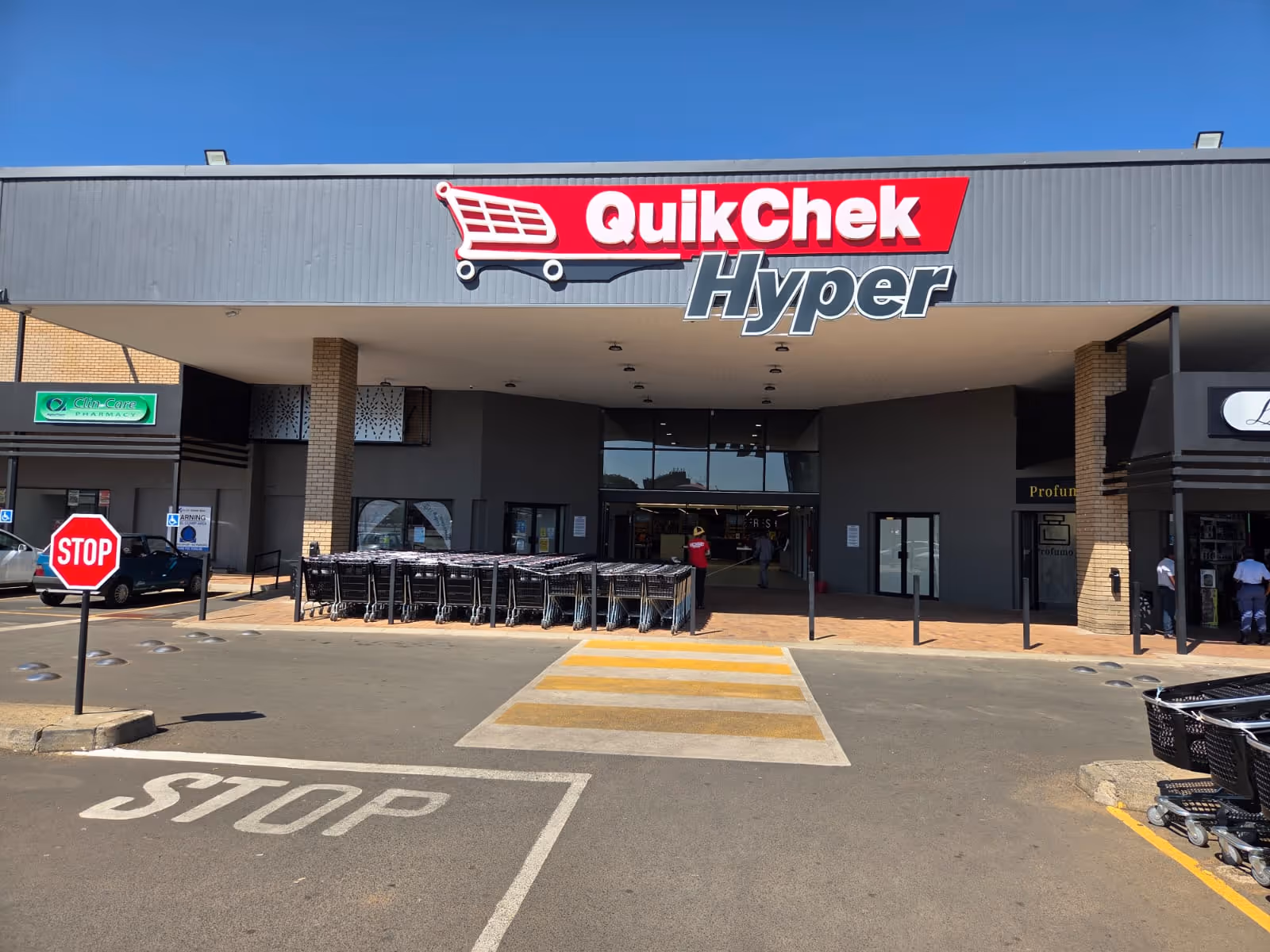 construction inside shop