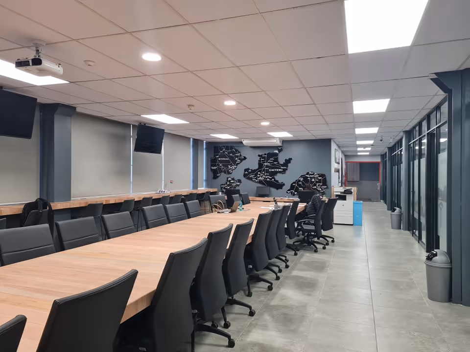 construction inside shop