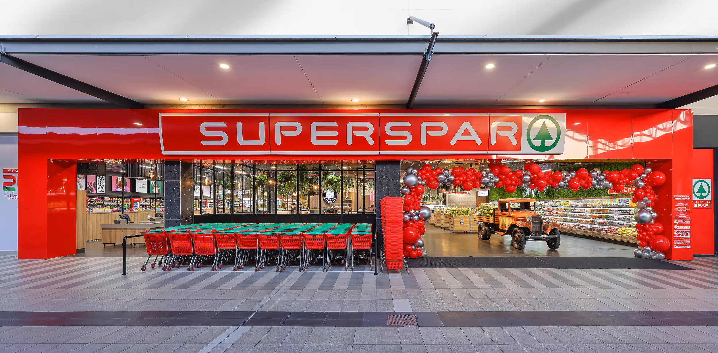 construction inside shop